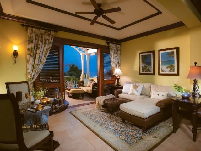 La Crystal Lagoon Honeymoon Penthouse Oceanview One Bedroom Butler Suite.